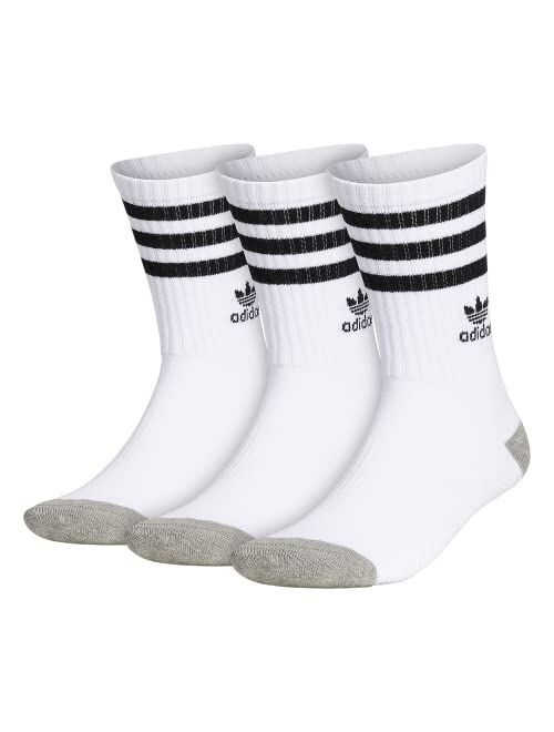 adidas Originals Men's Roller Crew Socks (3-Pair)