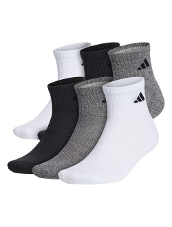 Men's Athletic Cushioned Quarter Sock (6-Pair)