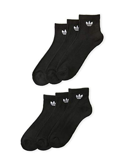 adidas Men's Athletic Cushioned Quarter Sock (6-Pair)