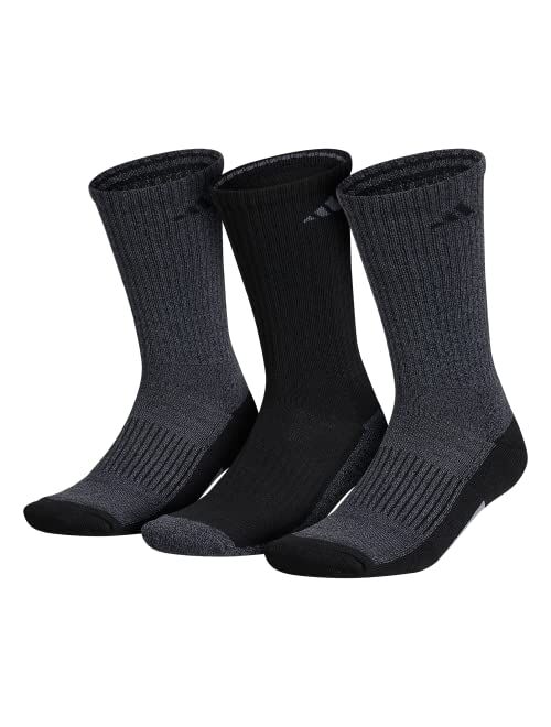 adidas Mens Cushioned X 3 Crew Socks (3-pair)