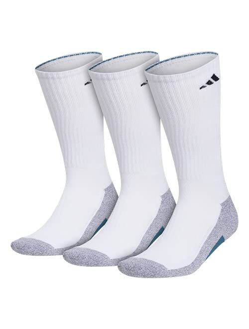 adidas Mens Cushioned X 3 Crew Socks (3-pair)