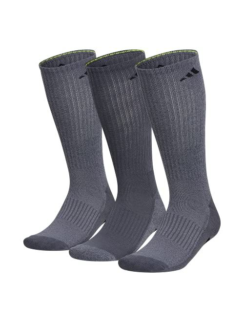 adidas Mens Cushioned X 3 Crew Socks (3-pair)