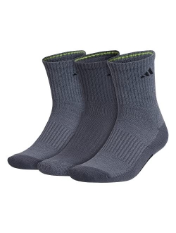 Mens Cushioned X 3 Mid-crew Socks (3-pair)