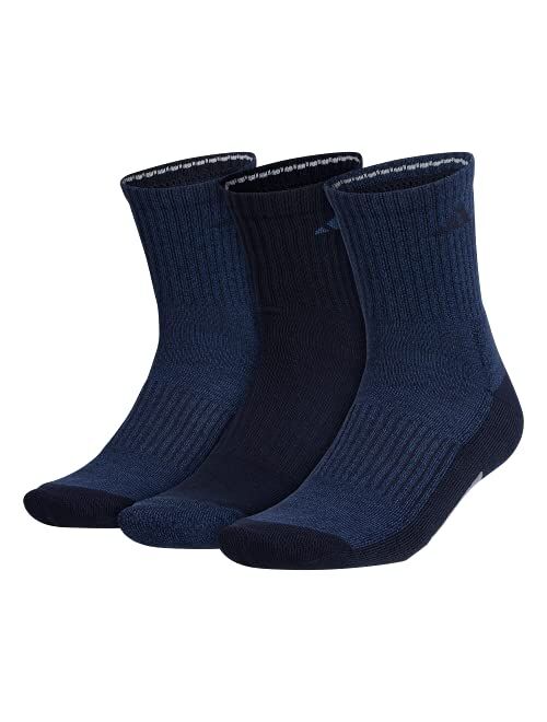 adidas Mens Cushioned X 3 Mid-crew Socks (3-pair)