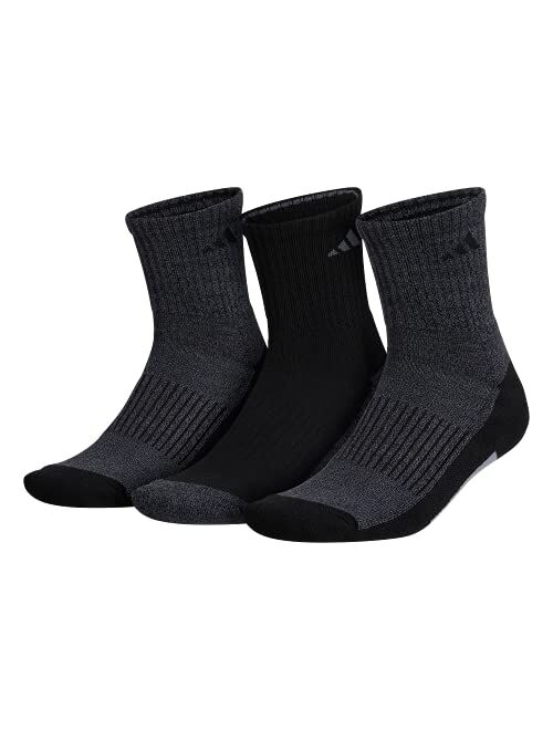 adidas Mens Cushioned X 3 Mid-crew Socks (3-pair)