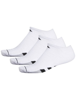 Men's 3-Pk. Cushioned No-Show Socks