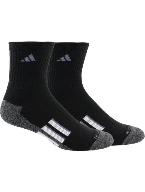 Adidas Men's 2-Pk. ClimaLite® Mid-Crew Socks