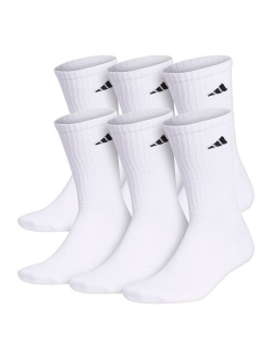 6-pack Athletic Cushioned Crew Socks