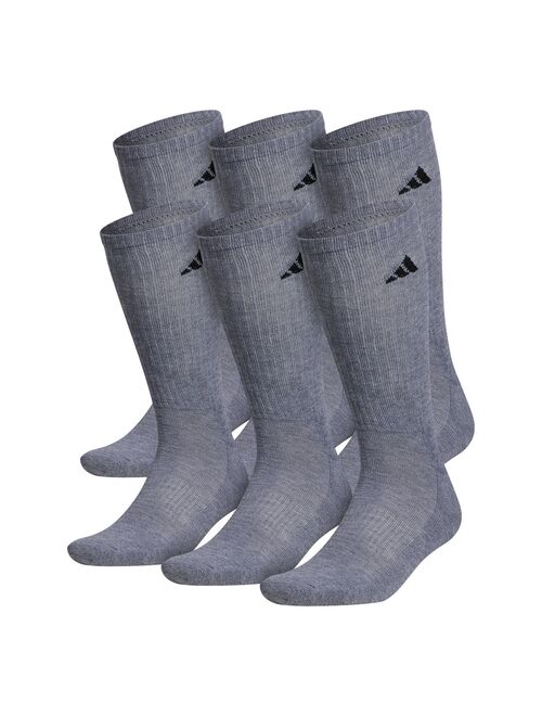 Men's adidas 6-pack Athletic Cushioned Crew Socks