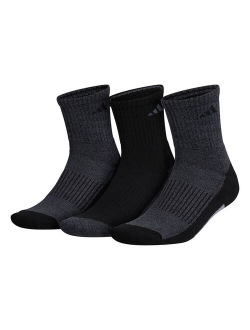 3-pack Cushioned Mid-Crew Socks