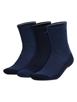 3-pack Cushioned Mid-Crew Socks