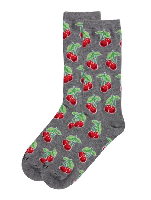 Buy Memoi Cherries Womens Novelty Socks Online Topofstyle