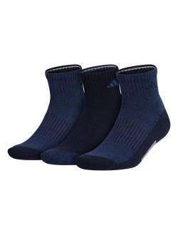 3-pack Cushioned Quarter Socks