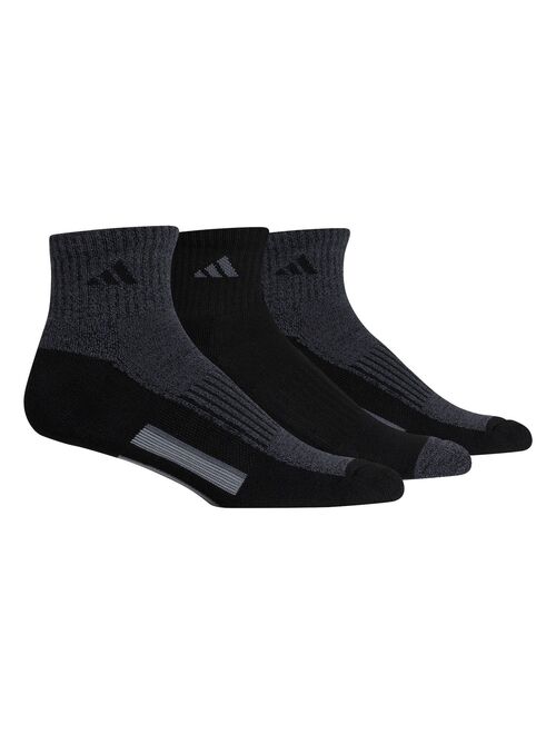 Men's adidas 3-pack Cushioned Quarter Socks