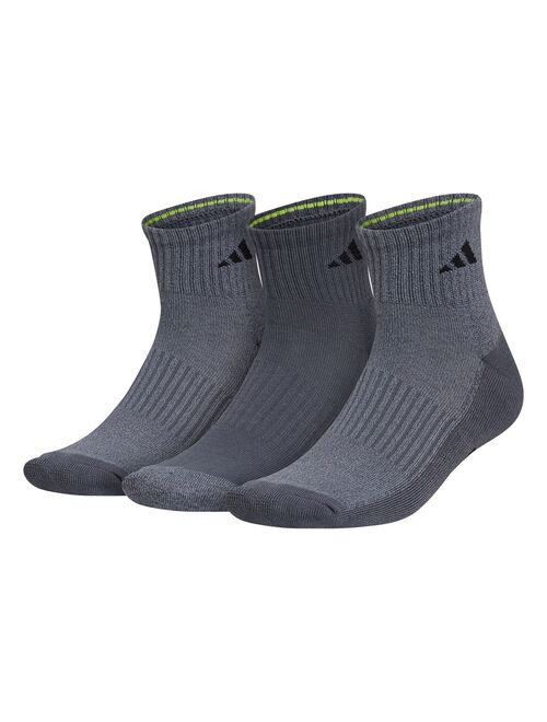 Men's adidas 3-pack Cushioned Quarter Socks