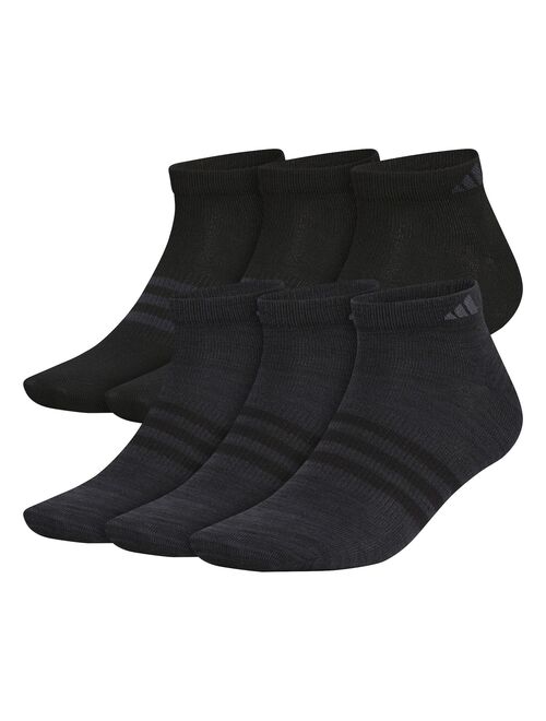 Big & Tall adidas Superlite II 6-pack Low-Cut Socks