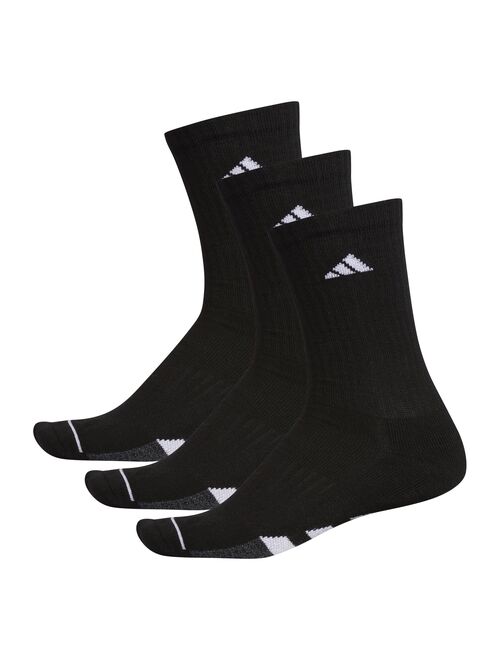 Big & Tall adidas 3-pack Cushioned Crew Socks