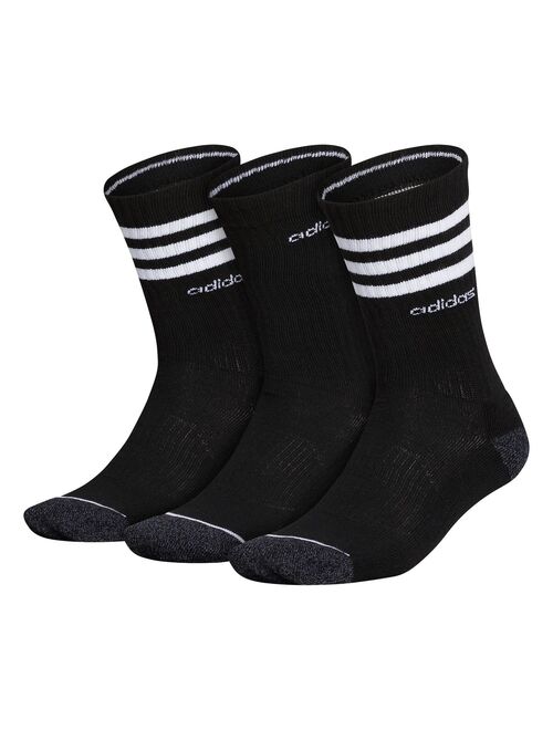 Men's adidas 3-pack 3-Stripe Crew Socks