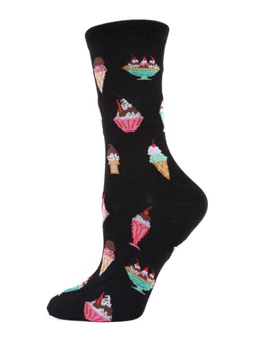 MeMoi Sundae Women's Novelty Socks