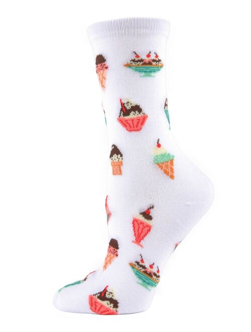 MeMoi Sundae Women's Novelty Socks