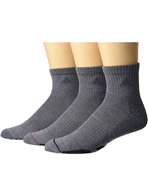 Adidas Cushioned II Color Quarter Socks 3-Pack