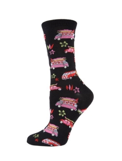 Surfs Up Women's Novelty Socks