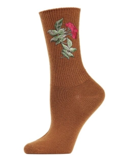 Berry Vintage-like Women's Crew Socks