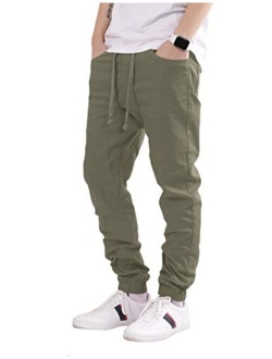 Allsense Men's Harem Twill Joggers Pants