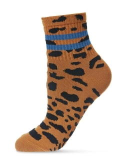 Women's Running Wild Ringer Crew Socks