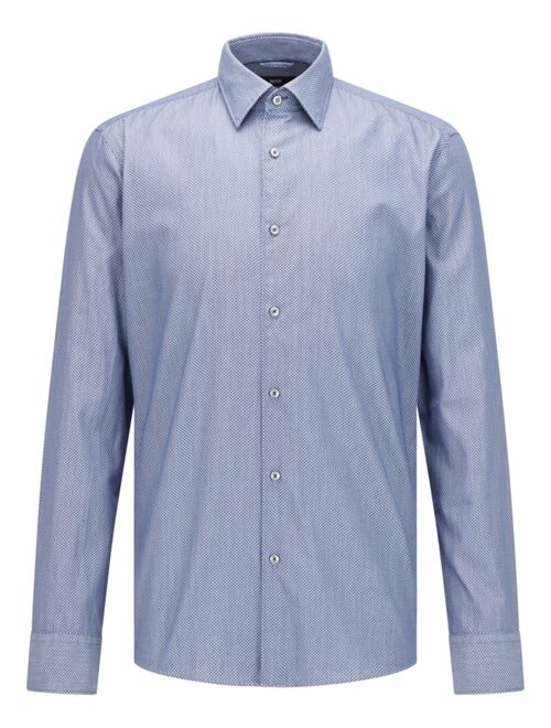 Hugo Boss BOSS Men's Regular-Fit Cotton Shirt