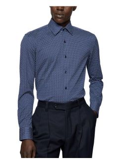 BOSS Men's Slim-Fit Cotton Jersey Shirt