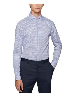 BOSS Men's Printed Tailored Slim-Fit Shirt