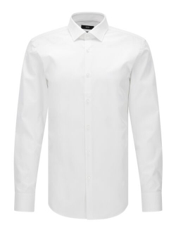 BOSS Men's Slim-Fit Easy-Iron Cotton Dress Shirt