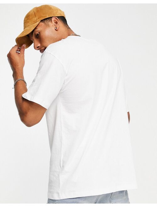 New Look oversized t-shirt in white