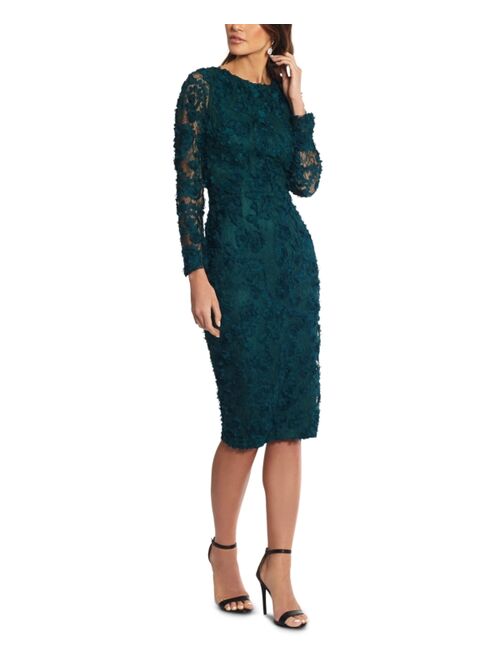 Xscape Lace Soutache Dress