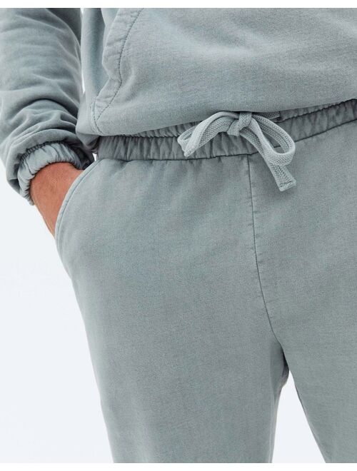 New Look oversized sweatpants in washed blue