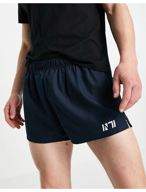 New Look SPORT running shorts in navy