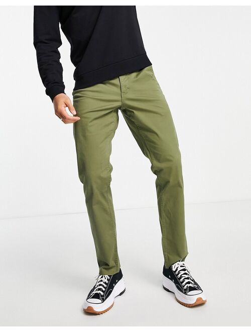 New Look slim chino pants in khaki