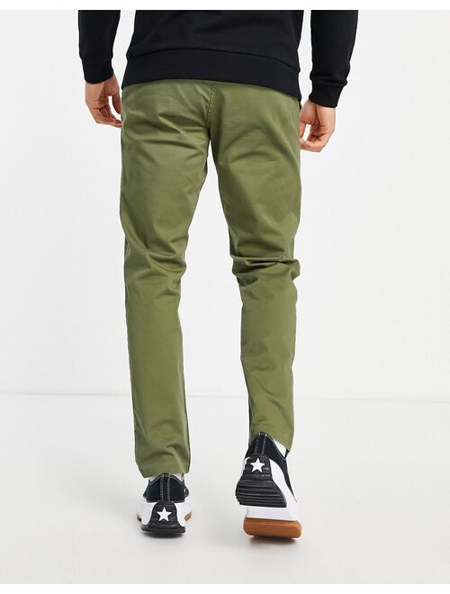 New Look slim chino pants in khaki