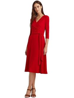 Jersey Surplice Dress