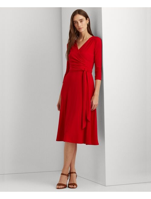 Polo Ralph Lauren Jersey Surplice Dress