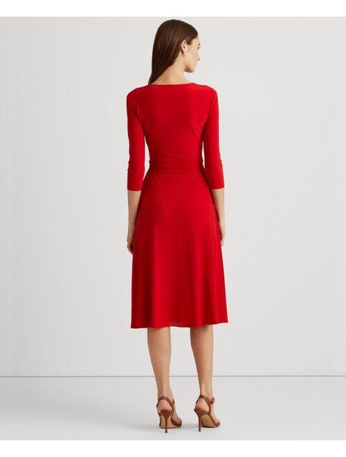 Polo Ralph Lauren Jersey Surplice Dress