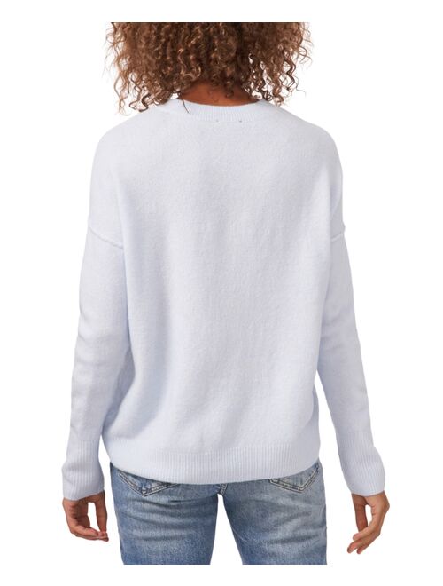 Vince Camuto Long Sleeve Extend Shoulder Sweater