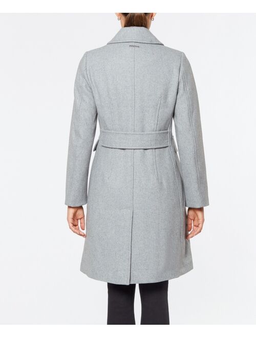 Vince Camuto Double Breasted Coat with Notch Collar