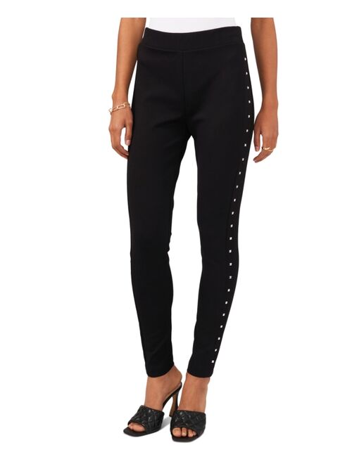 Vince Camuto Studded High-Rise Leggings