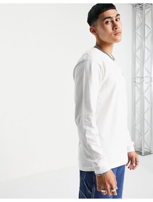 Vans Sights long sleeve t-shirt in white