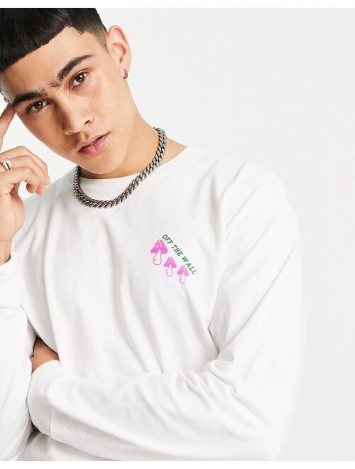 Vans Sights long sleeve t-shirt in white