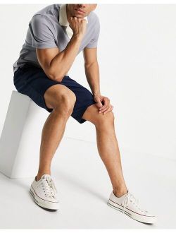 chino shorts in navy