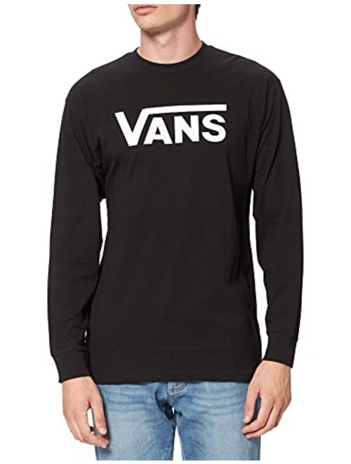 Buy VANS CLASSIC LS maglia manica lunga nero long shirt unisex online ...