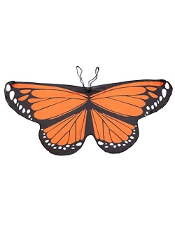 CISMARK Monarch Butterfly Wings Costume for Halloween Party